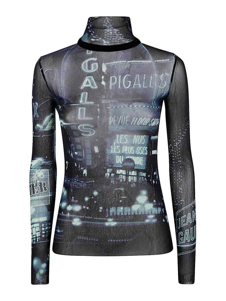 Jean Paul Gaultier Top - Bleu
