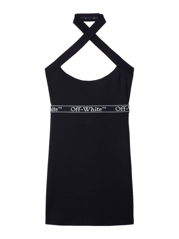 Off-White Robe Courte - Noir