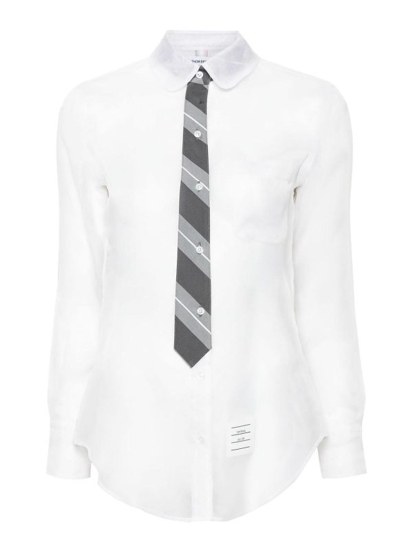 Thom Browne Chemise - Blanc