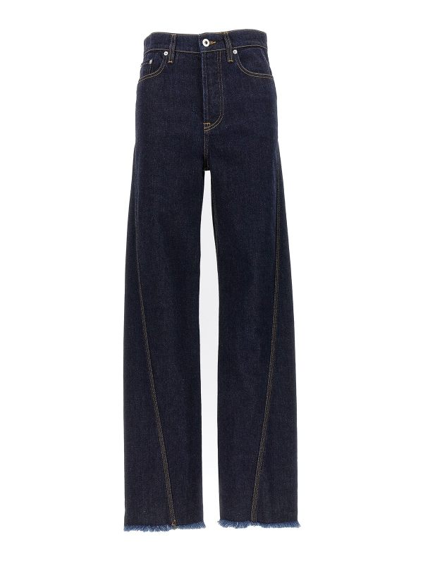 Lanvin Jean Droit - Bleu