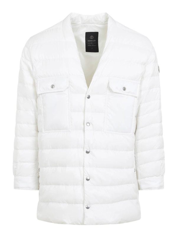 Moncler Veste Casual - Blanc