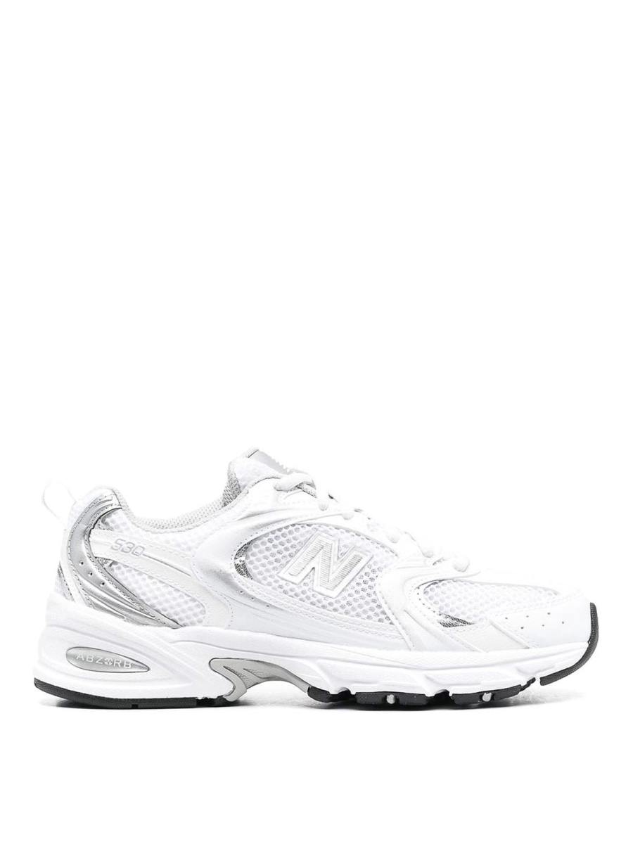 New Balance Baskets - Argent
