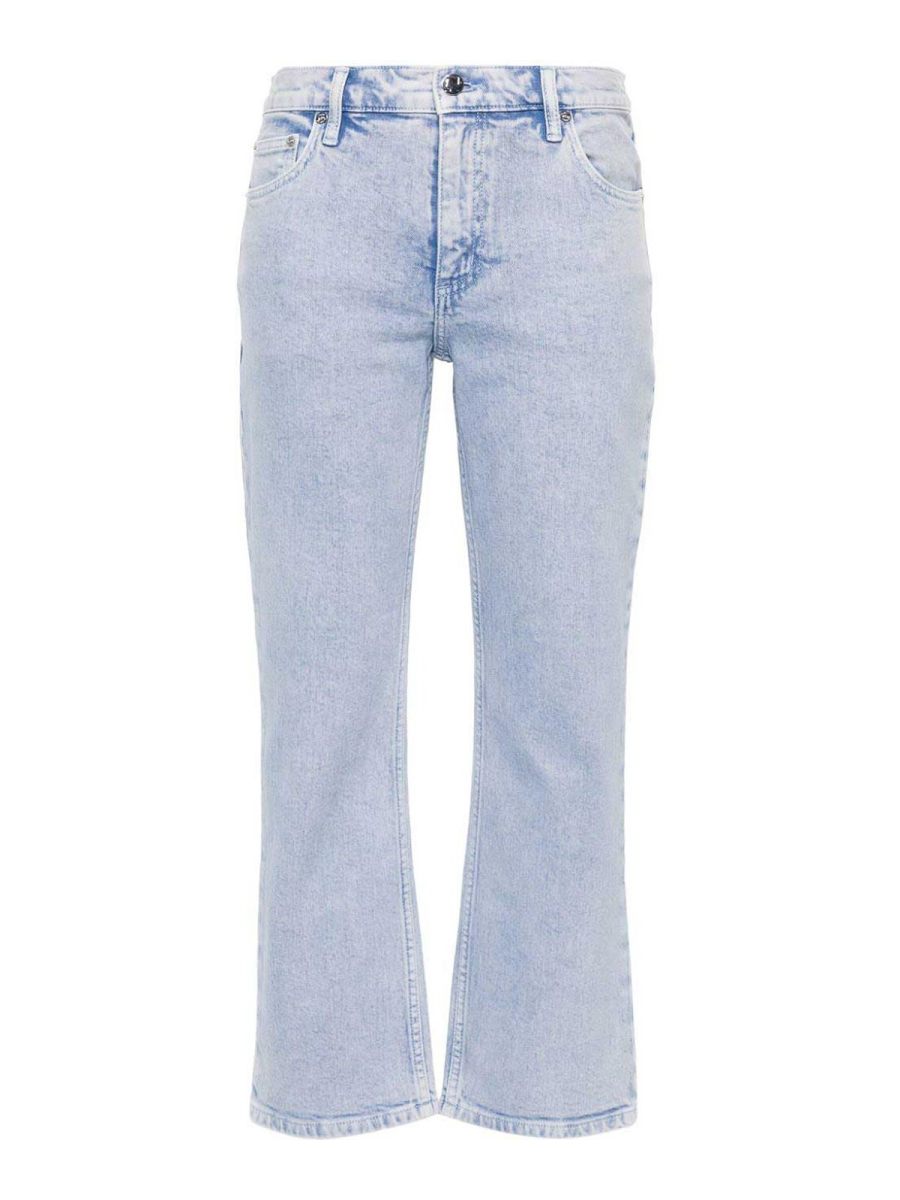 Tory Burch Jean Droit - Argent