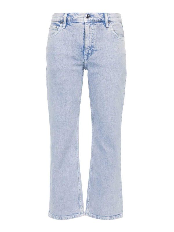Tory Burch Jean Droit - Argent