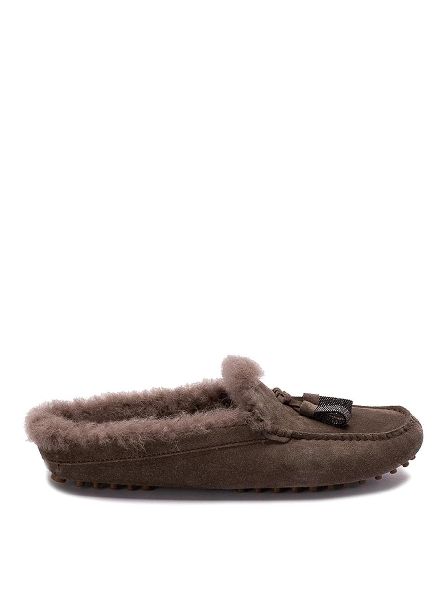Brunello Cucinelli Mocassins - Gris