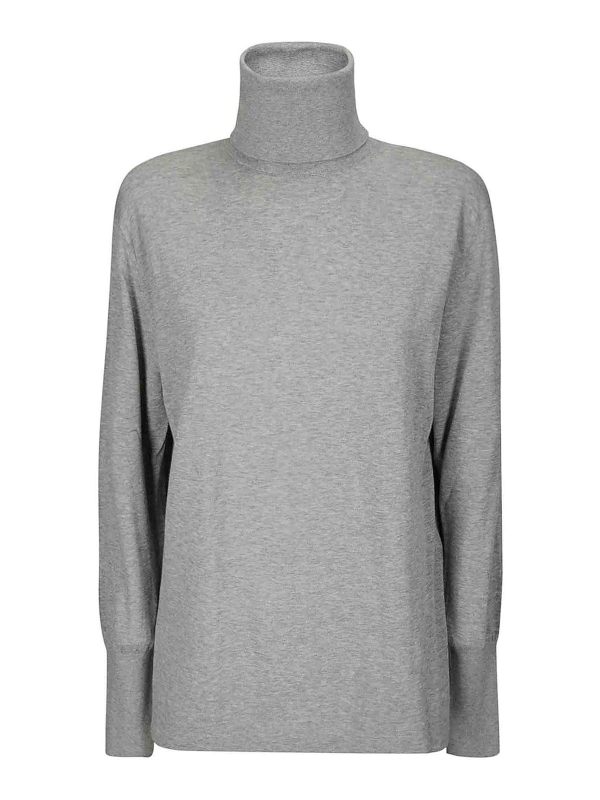Studio Nicholson Pull Col Rond - Gris