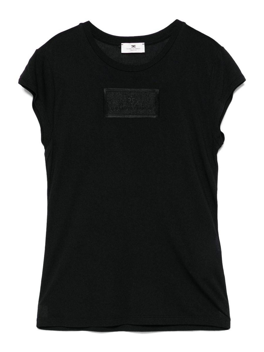 Elisabetta Franchi T-Shirt - Noir