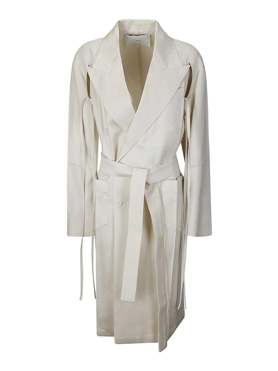 Setchu Manteau Court - Blanc