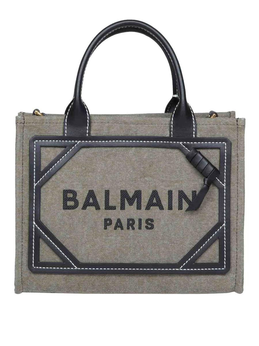 Balmain Sac Bandoulière - Marron Clair