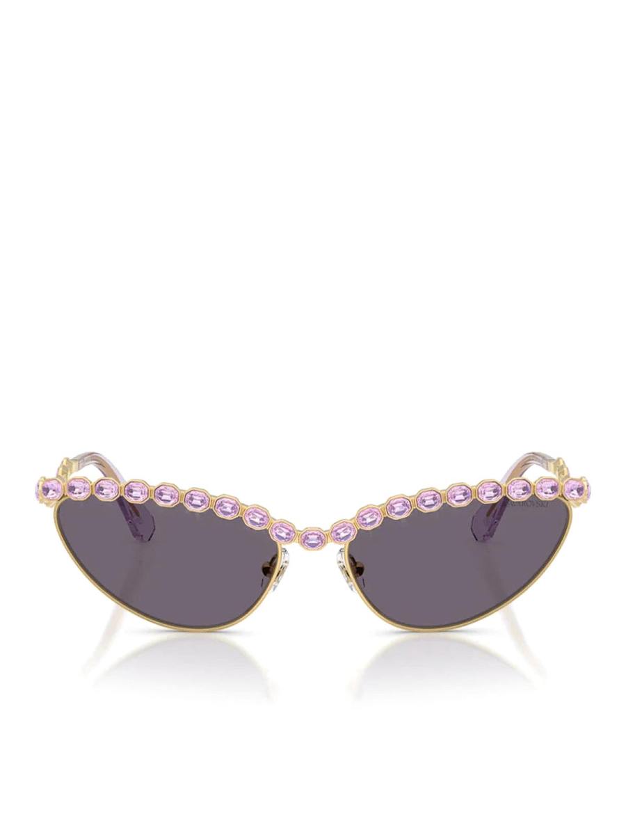 Swarovski Lunettes De Soleil - Or