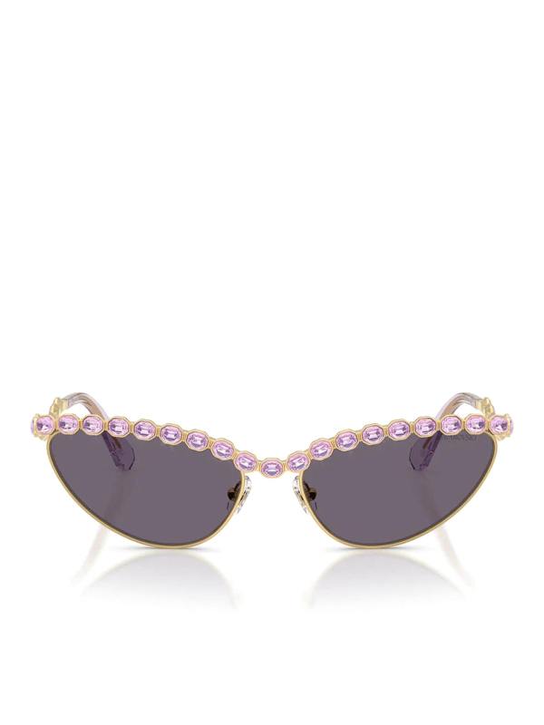 Swarovski Lunettes De Soleil - Or