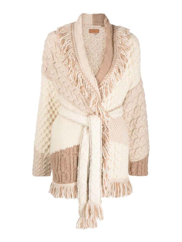 Alanui Cardigan - Beige