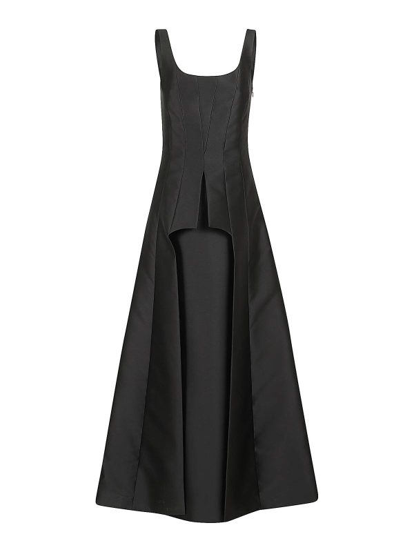 Alberta Ferretti Maxi Robe - Noir