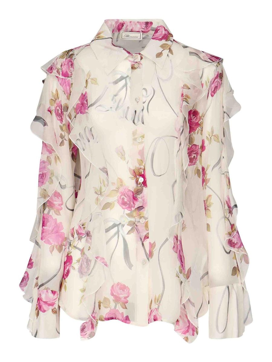 Blumarine Chemise - Beige