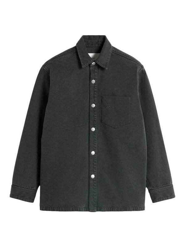 Ami Paris Jean Bootcut - Noir