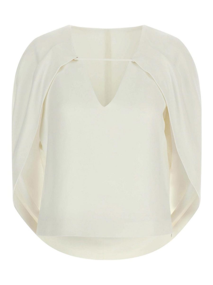 Alberta Ferretti Top - Blanc