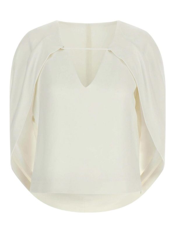 Alberta Ferretti Top - Blanc