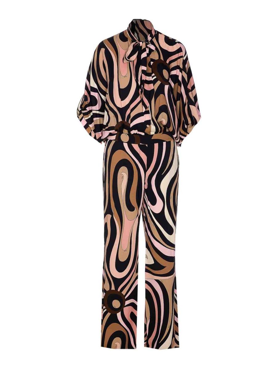 Emilio Pucci Combinaison - Noir