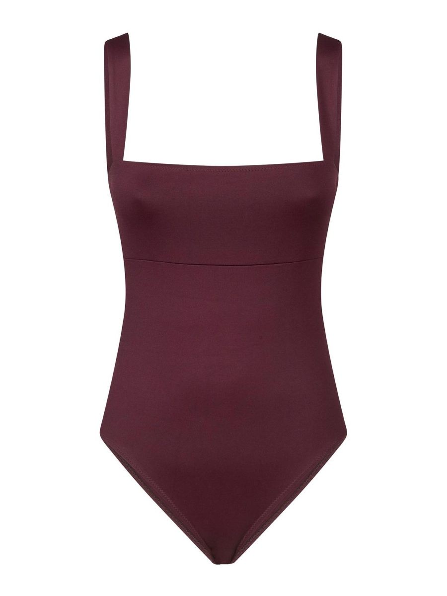 Laura Urbinati Maillot De Bain - Rouge Brun