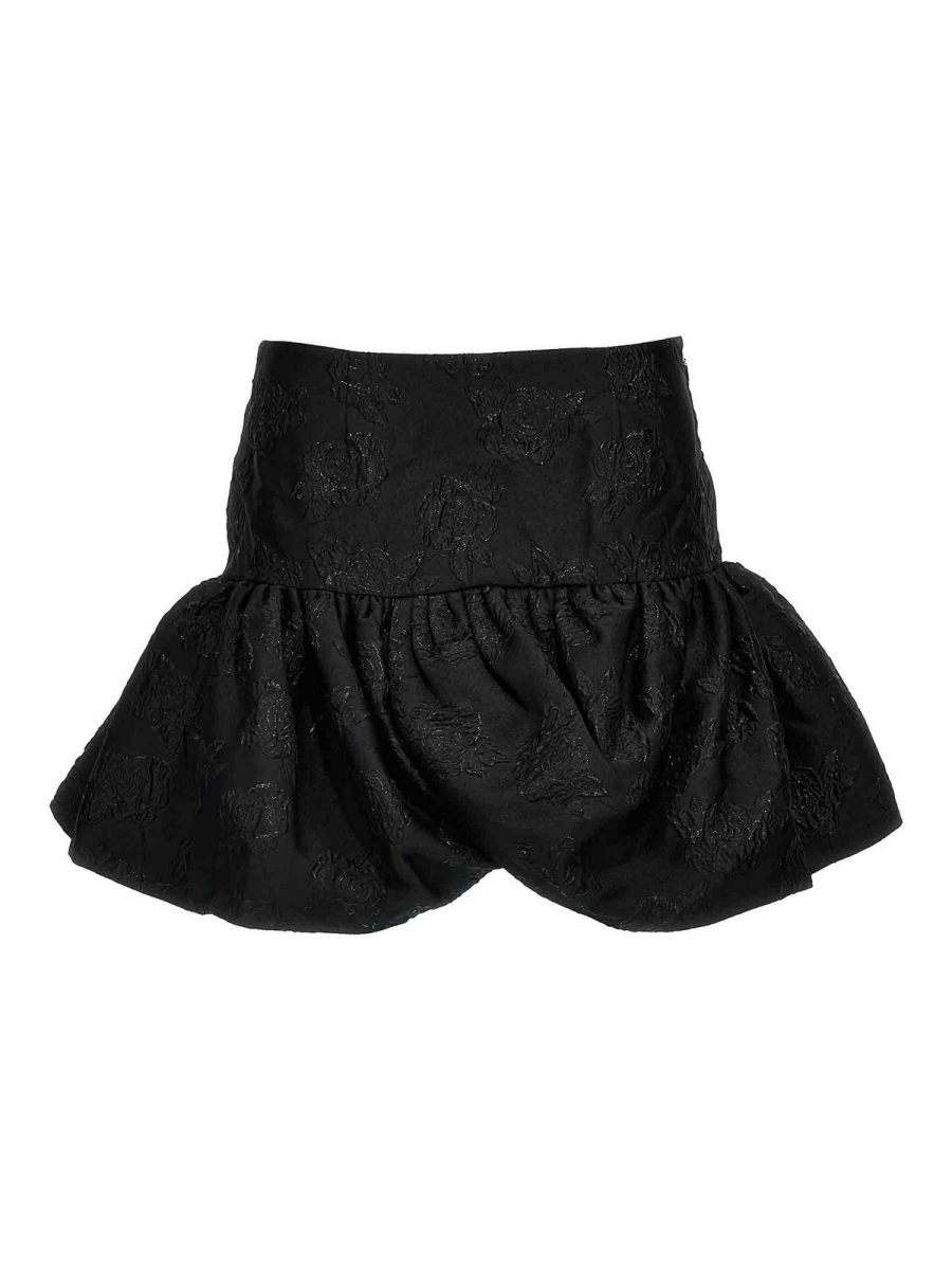 Rotate Birger Christensen Jupe Midi - Noir