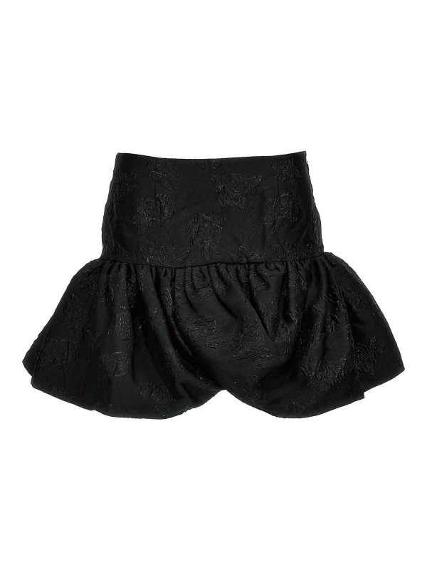 Rotate Birger Christensen Jupe Midi - Noir
