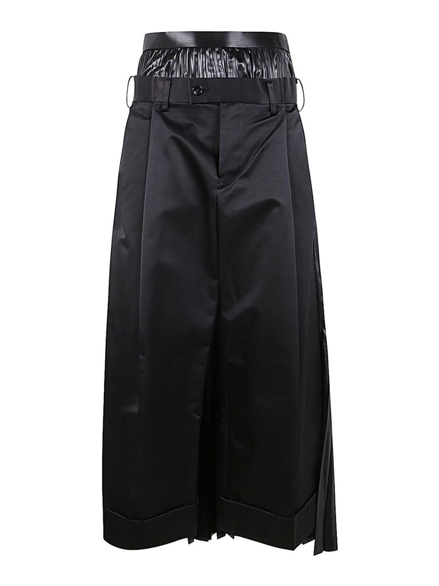 Junya Watanabe Pantalons Décontractés - Noir