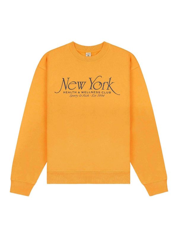 Sporty & Rich Pull Col Rond - Or