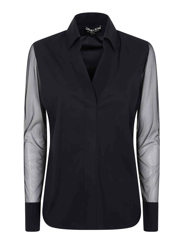 Chiara Boni La Petite Robe Chemise - Noir