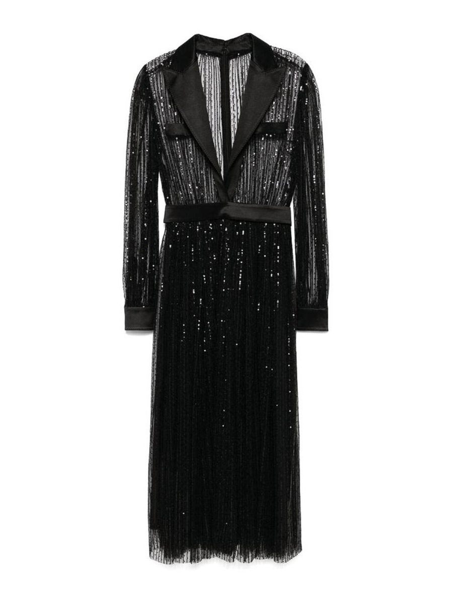 Dolce & Gabbana Maxi Robe - Noir