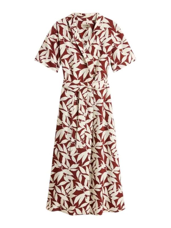 Woolrich Robe Au Genou - Rouge