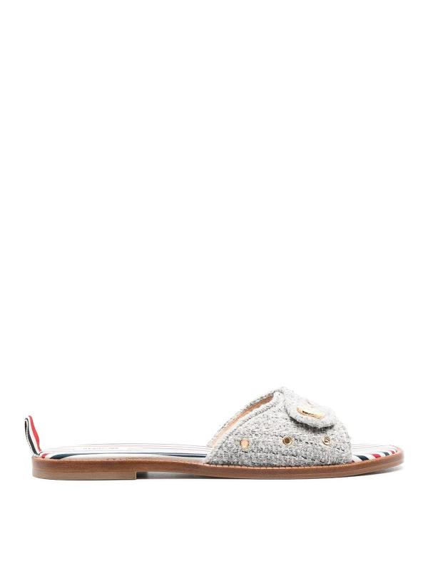 Thom Browne Sandales - Gris