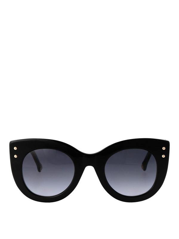 Carolina Herrera Lunettes De Soleil - Marron