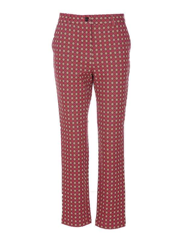 Liu Jo Pantalons Décontractés - Rouge