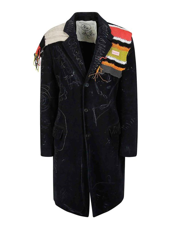 Simon Cracker Manteau Court - Blanc