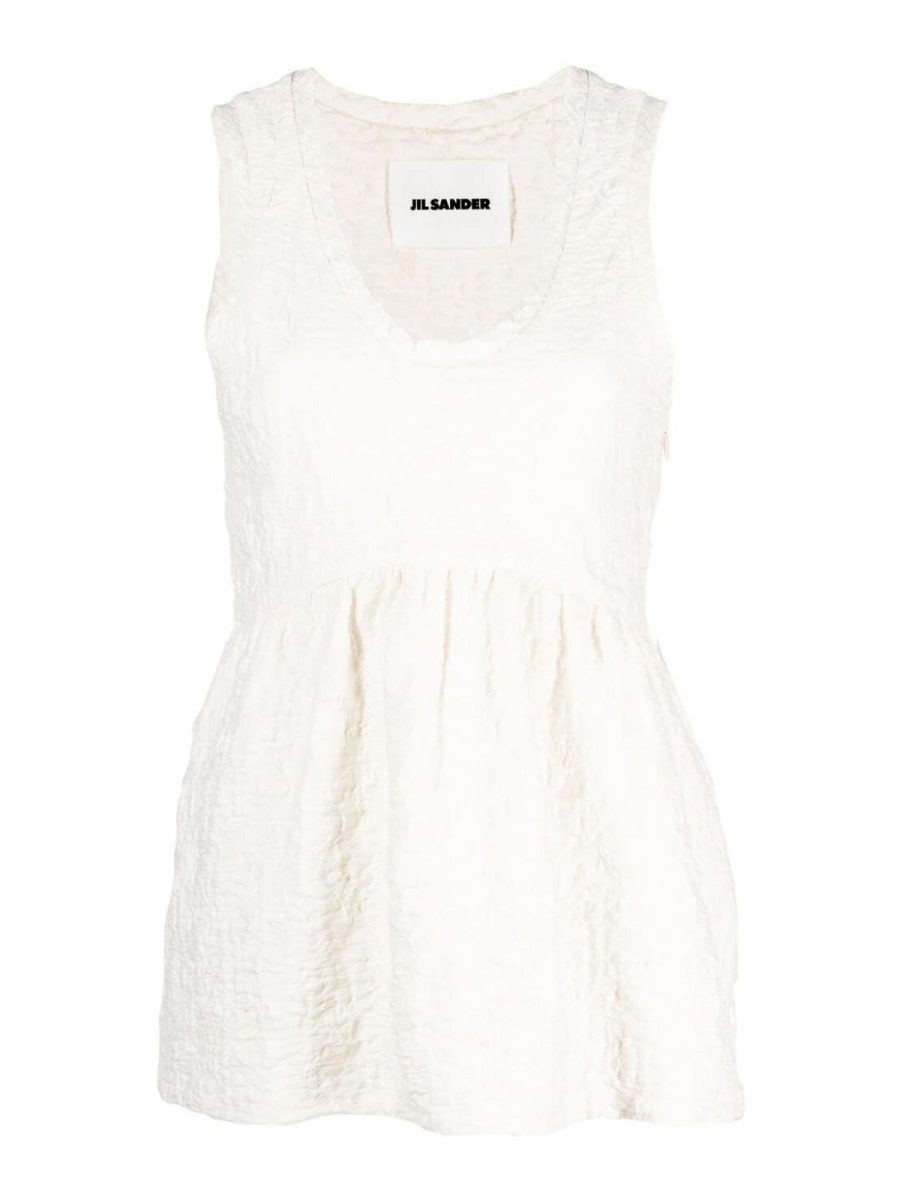 Jil Sander Top - Blanc