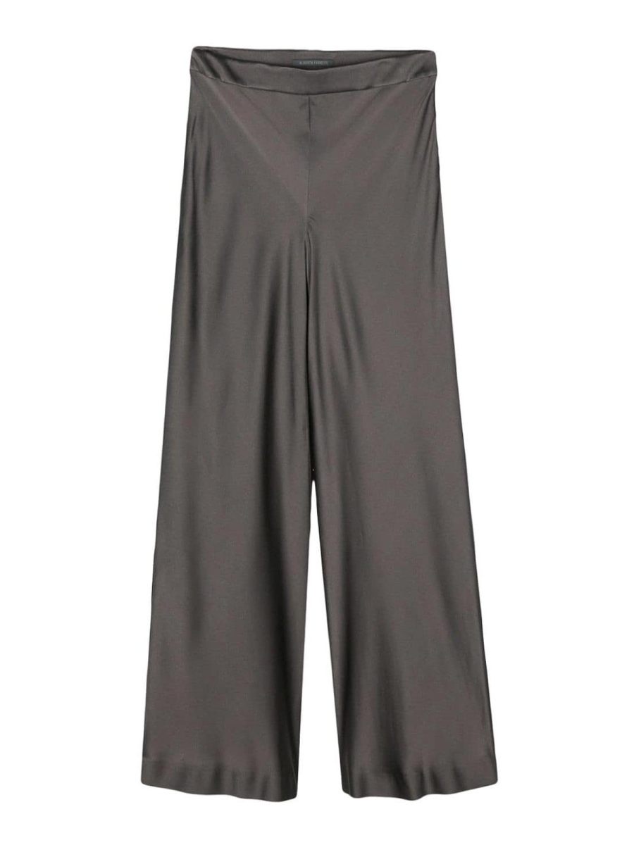 Alberta Ferretti Pantalons Décontractés - Gris