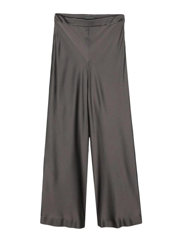 Alberta Ferretti Pantalons Décontractés - Gris