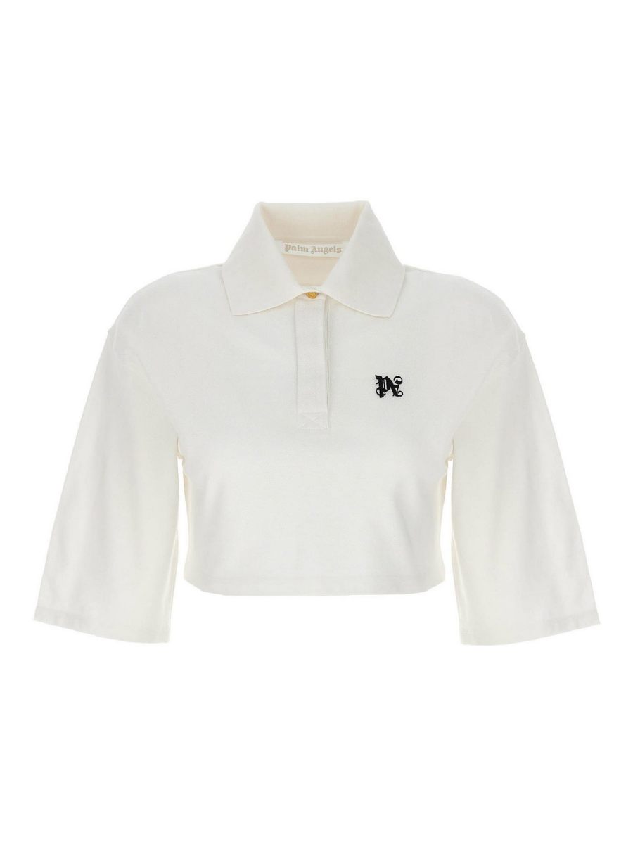 Palm Angels Polo - Monogram