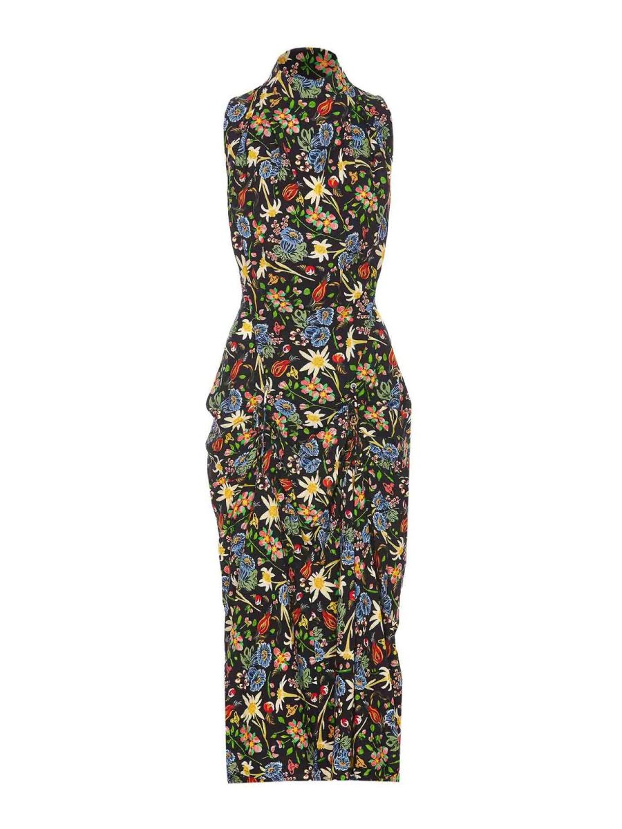 Vivienne Westwood Robe Au Genou - Noir