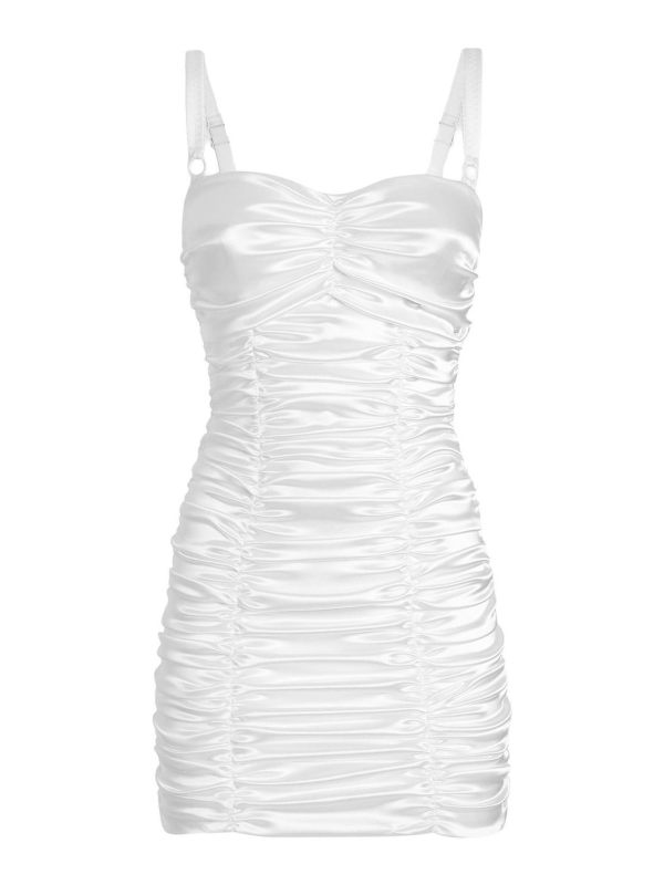 Dolce & Gabbana Robe Courte - Blanc