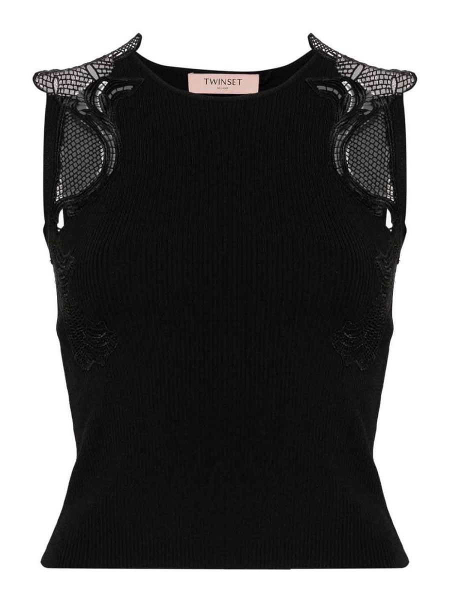 Twinset Pantalons Décontractés - Noir