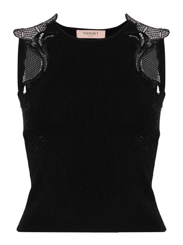 Twinset Pantalons Décontractés - Noir