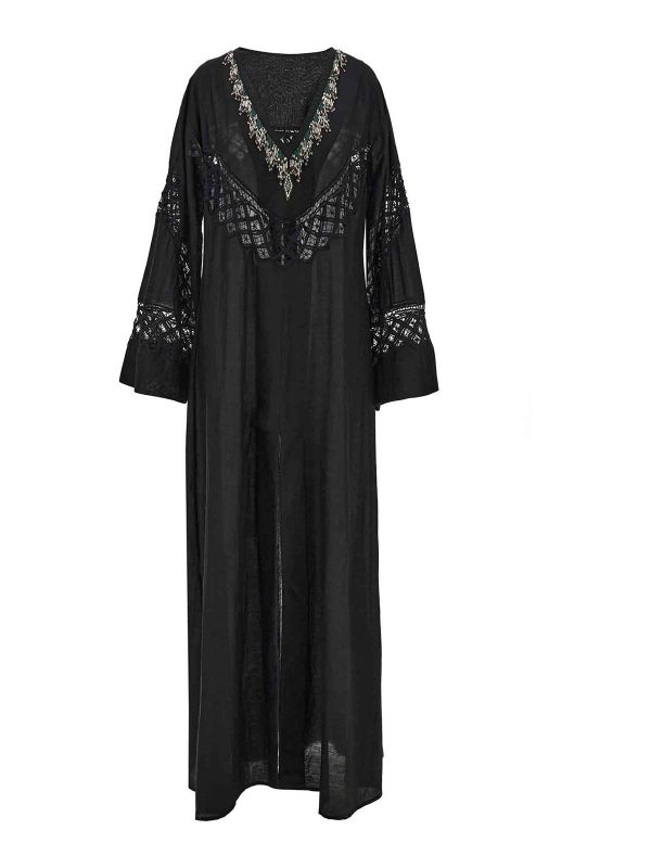 Fortela Robe Au Genou - Noir