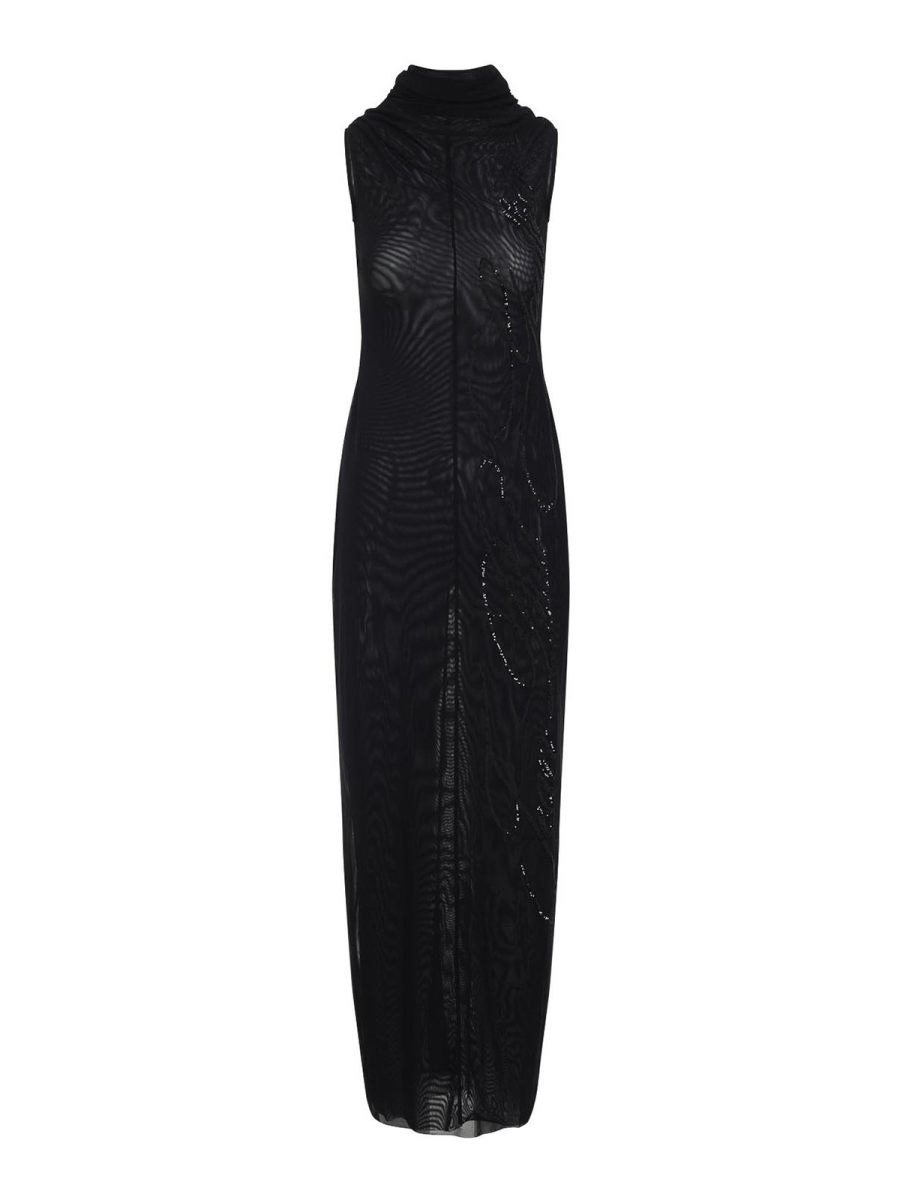 Jean Paul Gaultier Maxi Robe - Noir