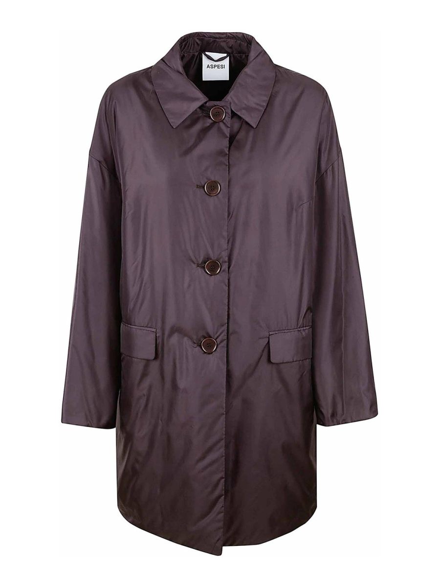 Aspesi Manteau Court - Marron