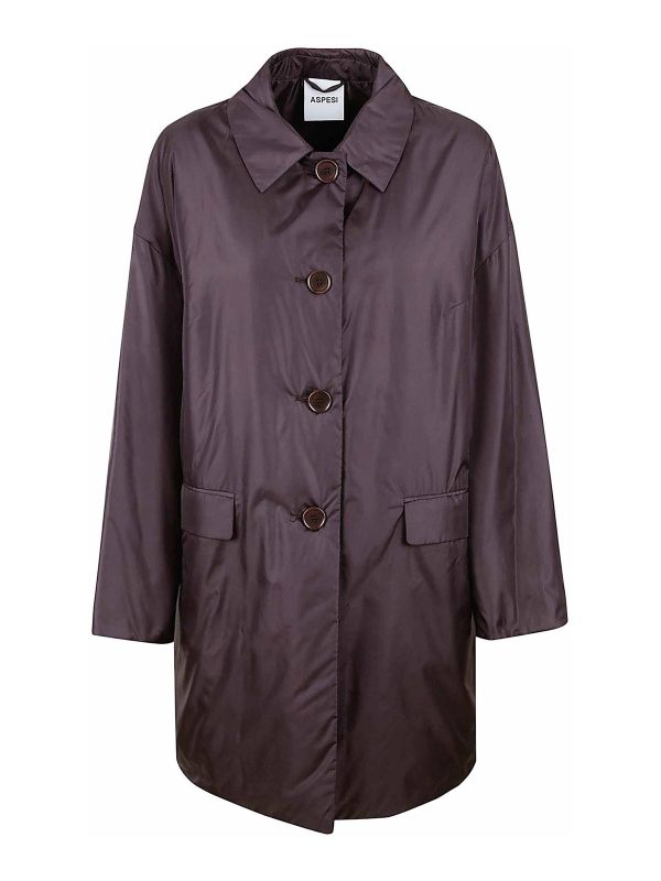 Aspesi Manteau Court - Marron