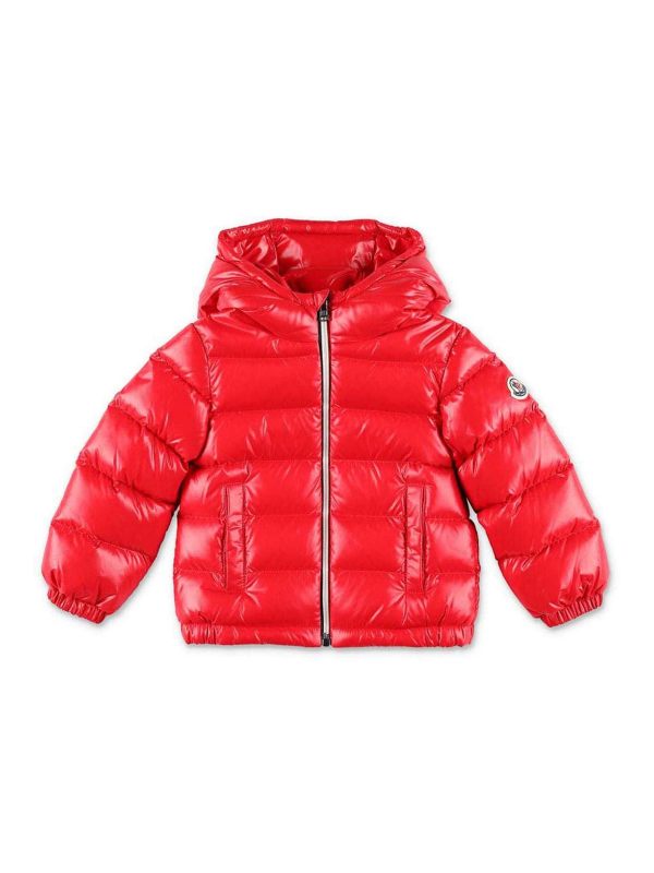 Moncler Jr Blouson Rembourré - Rouge