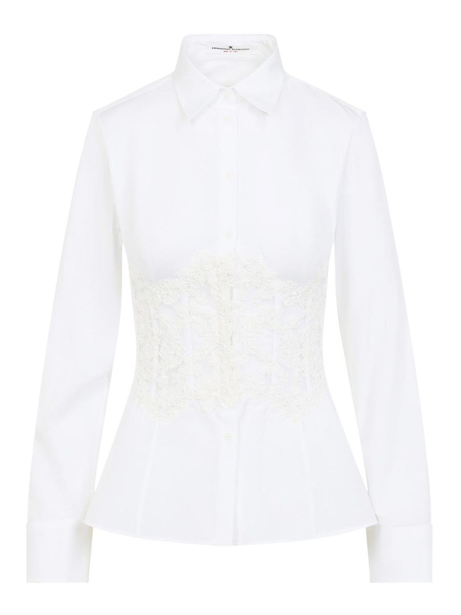 Ermanno Scervino Chemise - Blanc