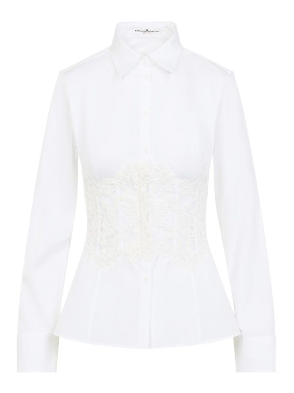 Ermanno Scervino Chemise - Blanc