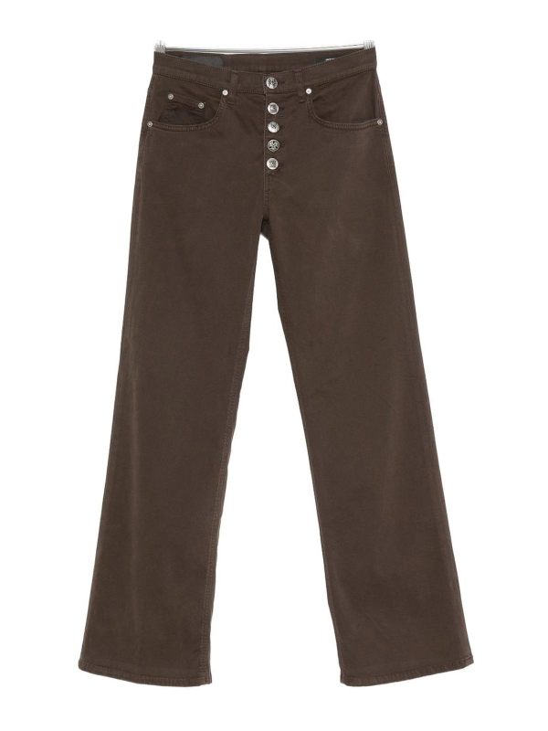 Dondup Jean Bootcut - Marron